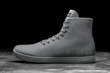 Men's Nobull High-Top Trainers Dark / Grey | SG A2388H